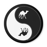 Yin Yang Camel magnets