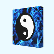 Yin Yang canvas prints