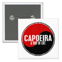 Yin Yang Capoeira 1 Button