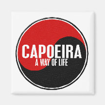 Yin Yang Capoeira 1 Magnets