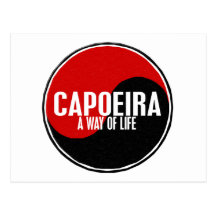 Yin Yang Capoeira 1 Post Cards