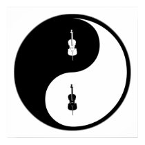 Yin Yang Cello posters