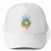 Yin Yang Chaos Trucker Hat