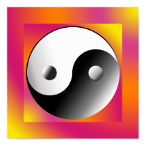 Yin Yang Chinese Symbol posters by chianme Yin Yang Chinese Symbol posters