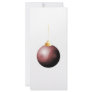 Yin Yang Christmas Ball in Red Rack Cards