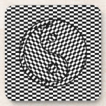 Yin Yang cork coasters