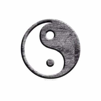 Yin Yang Cut out Photo sculpture by Rockangel1