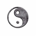 Yin Yang Cut out photo sculptures