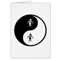 Yin Yang Deep Sea Diving cards by whatitis Yin Yang Deep Sea Diving cards