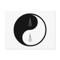 Yin Yang Derrick postcards by whatitis Yin Yang Derrick postcards