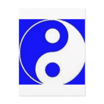 YIN YANG DESIGN postcards