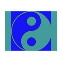 YIN YANG DESIGN postcards
