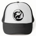 Yin Yang Dolphin Hat