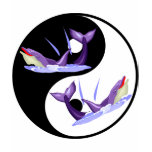 Yin Yang Dolphins T Shirt