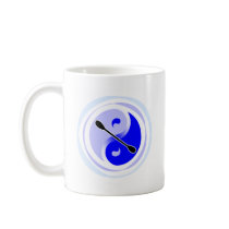 Yin-Yang Double Blade Coffee Mugs