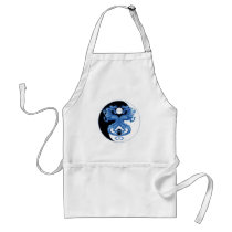 Yin Yang Dragon 2 Apron