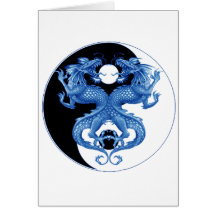 Yin Yang Dragon 2 Card
