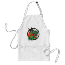 Yin Yang Dragon aprons