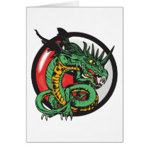Yin Yang Dragon cards