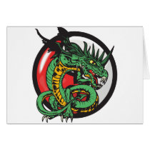 Yin Yang Dragon cards
