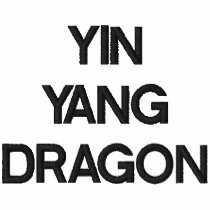 YIN YANG DRAGON embroidered shirts by YokaMan12 YIN YANG DRAGON embroidered shirts
