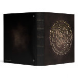 Yin Yang Dragon Leather Fantasy Binder