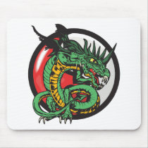 Yin Yang Dragon mousepads