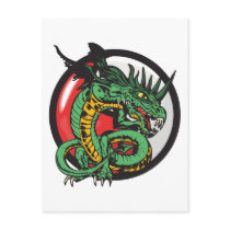 Yin Yang Dragon postcards