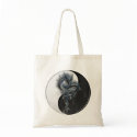 Yin Yang Dragon Tote Bag