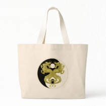 Yin Yang Dragons 5 Canvas Bag