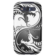 Yin Yang Dragons Galaxy S3 Cases