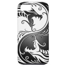 Yin Yang Dragons iPhone 5 Cases
