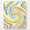 Yin Yang Dragons Mousepad