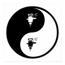 Yin Yang Drilling posters by whatitis Yin Yang Drilling posters
