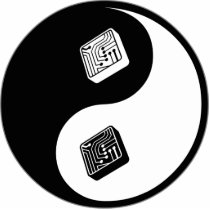 Yin Yang Electronics photo sculptures by whatitis Yin Yang Electronics photo sculptures