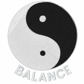 Yin Yang Embroidered Design on Shirts, Jackets embroideredshirt