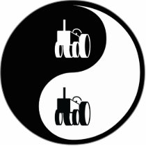 Yin Yang Farming photo sculptures by whatitis Yin Yang Farming photo sculptures