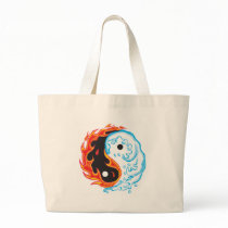 Yin Yang fire & Ice bags