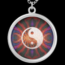 Yin Yang Fractal Energy Necklace necklaces