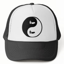 Yin Yang Funeral hats