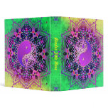 Yin Yang Geometry Avery Binder