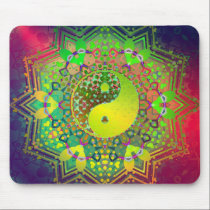 Yin Yang Geometry Balance Mousepad mousepads
