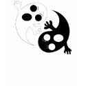 Yin Yang Ghosts t-shirts
