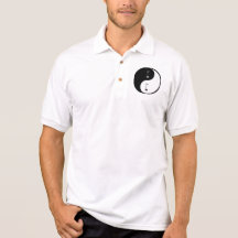 Yin Yang Golf Polo T-shirts