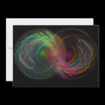 Yin Yang Greeting Card invitations