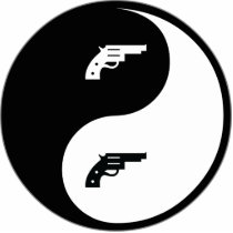 Yin Yang Gun photo sculptures
