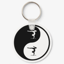 Yin Yang Gymnastics keychains by whatitis Yin Yang Gymnastics keychains