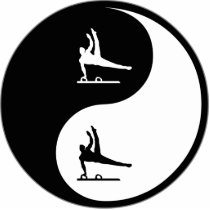 Yin Yang Gymnastics photo sculptures by whatitis Yin Yang Gymnastics photo sculptures