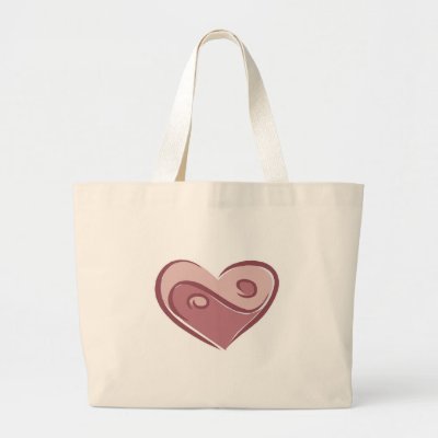 Ying Yang Heart. yin yang heart tote bags by doonidesigns. Celebrate love on Valentine#39;s Day
