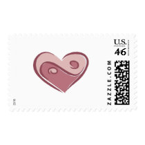 yin yang heart postage by doonidesigns yin yang heart postage